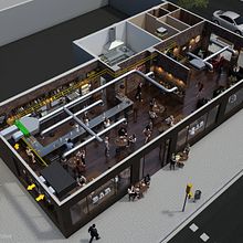 Aire acondicionado Hitachi. 3D, Interior Architecture & Infographics project by Toni L. - 05.10.2016