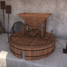 El molí dels Frares. 3D, Animation, Architecture, Set Design & Infographics project by Toni L. - 05.10.2016