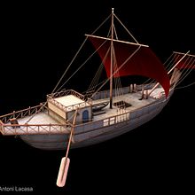 Yacimiento arqueológico Les Sorres. 3D, Animation & Infographics project by Toni L. - 05.10.2016