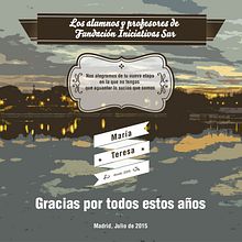 Diploma de la Fundación Iniciativas Sur. Un progetto di Design di Little Wall - 11.05.2016