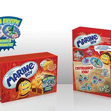 Inpack design for Marine Boy. Un proyecto de Diseño, Diseño de producto y Packaging de Yana Makhlina - 12.05.2016