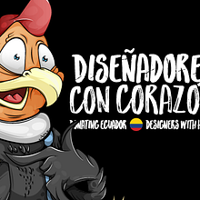Cóndor cartel / Diseñadores con corazón !. Character Design, Animation, Design, and Traditional illustration project by Daniel Carrillo - 05.13.2016