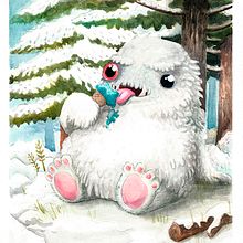 Ilustraciones para Buh! Monstruos. Character Design, Traditional illustration, and Painting project by Sara Nietto - 05.14.2016