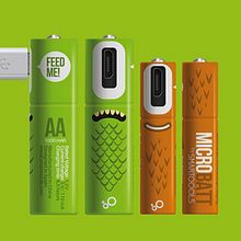 Microbatt by Smartoools. 3D, Direção de arte, Design de personagens, Design gráfico, Design industrial, e Packaging projeto de Javier González Delgado - 14.05.2016