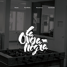 LA OVEJA NEGRA - WEB CORPORATIVA. Un projet de Cop, writing , et Publicité de Paloma Cubeiro - 16.05.2016