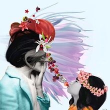 Collage para Floristería Santa Rita . Un proyecto de Bellas Artes, Collage, Diseño e Ilustración tradicional de Nuria González Fernández - 16.05.2016