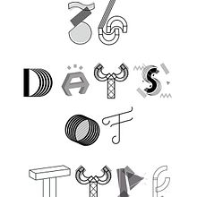 36 DAYS OF TYPE. Un proyecto de 3D y Tipografía de Laura García Cosculluela - 17.05.2016