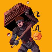Snake (Smash Bros Tribute) . Un progetto di Character design e Illustrazione tradizionale di Charringo - 17.05.2016
