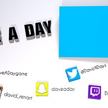 DaveADay's channel outro. 3D, Animation, and Video project by David Renart Macías - 05.17.2016