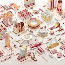 Bogotá Lovers Ein Projekt aus dem Bereich 3D, Animation, Kunstleitung und Traditionelle Illustration von Daniel Cantor - 25.07.2017