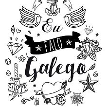 Deseño GAÑADOR do concurso do Voluntariado Galego na rede OMIX, para o día das LETRAS GALEGAS 2016. Design, Costume Design, and Graphic Design project by María Sánchez Diz - 05.11.2016