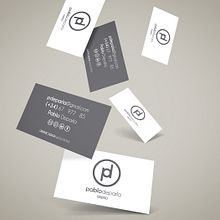 Mis tarjetas de visita. Un proyecto de Diseño gráfico de Pablo de Parla - 18.05.2016