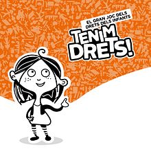 Juego "Tenim drets!" . Br, ing, Identit, Cop, writing, Art Direction, Design, To, Design, Character Design, Graphic Design, Traditional illustration, and Packaging project by Yoana Rial - 03.19.2016
