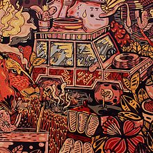 Coffee Road . Een project van Animatie, Architectuur,  Urban art y  Beeldende kunst van karol narciso - 20.05.2016