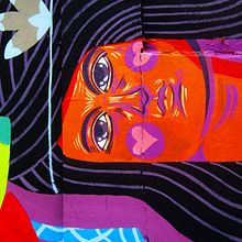 Mi cuarto amor fue Catita.... Een project van  Urban art,  Beeldende kunst,  Ontwerp, Traditionele illustratie y Schilderij van karol narciso - 20.05.2016