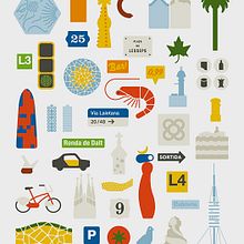 Barcelona Simplified. Un proyecto de Diseño e Ilustración tradicional de Enric Jardí - 22.05.2016