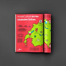 Suiza Turismo. Un proyecto de Diseño gráfico, Ilustración tradicional y Publicidad de aplauso studio - 12.05.2016