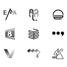 LOGOTIPOS. Br, ing, Identit, Art Direction, and Graphic Design project by Oscar Gómez Trigo - 05.22.2016