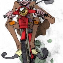 RIDER. Un projet de Conception de personnages et Illustration traditionnelle de Victor SM - 22.05.2016