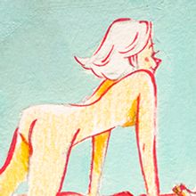 Los pequeños cuerpos.. Traditional illustration project by Alejandro Llamas - 04.30.2016