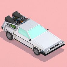 Isometrics - Famous Vehicles. 3D, Design, and Traditional illustration project by Camilo Belmonte - 05.23.2016