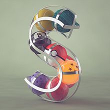 Alfabeto | 36 Days of Type. 3D, Art Direction, Design, Traditional illustration, T, and pograph project by Camilo Belmonte - 05.23.2016