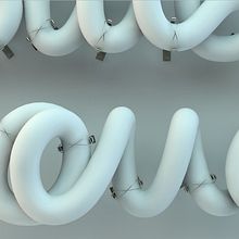 Renders curso Lettering 3D: modelado y texturizado con Cinema 4D. Un projet de 3D, Design , T , et pographie de Rebeca G. A - 23.05.2016