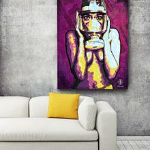 Masked Girl illustration artwork . Desain Grafis, Seni Jalanan, Ilustrasi tradisional, Dan Sablon proyek oleh warhole - 05.24.2016