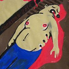 ojo anfibio. Fine Arts, and Traditional illustration project by julian cerasuolo - 05.24.2016
