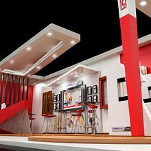 Stand 3D . % Monica Martinez Forero tarafından hazırlanan 3D, Mimarlık, Ve Tasarım projesi - 05.25.2016
