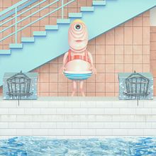 "Beautiful Swimming Pool" Maria Svarbova 3D version. Un progetto di 3D e Design di Jorge Gago López - 25.05.2016