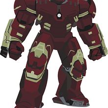 Hulkbuster Vectores. Design, Character Design, Graphic Design, and Traditional illustration project by Pau Jordi Alsina - 05.25.2016