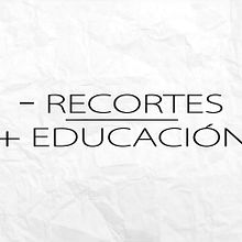 DOCUMENTAL RECORTES EN EDUCACIÓN . Projekt z dziedziny Kino, film i telewizja użytkownika ÓSCAR MARTÍN RUBIO - 11.01.2016