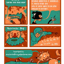 Taller de introducción al cómic Ein Projekt aus dem Bereich Traditionelle Illustration von Ángel Palomo - 05.06.2016