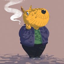 Capibaras. Animation, Character Design, and Traditional illustration project by Enric Lleyda - 05.28.2016