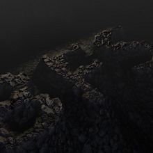 Logo animado en agua, hecho de piedras. Un proyecto de 3D y Animación de Rebeca Raymundo Escalante - 29.05.2016