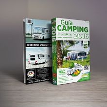 Ediciones JD - Guía Camping 2016 - Guía Autocaravanas 2016. Art Direction, Design, Editorial Design, and Graphic Design project by Twotypes - 05.29.2016