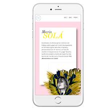 Website personal. Web Development project by María Solá Asensio - 05.29.2016