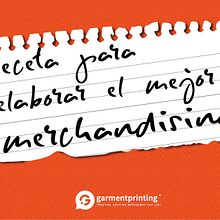 Receta para elaborar el mejor Merchandising . Fine Arts, Design, Product Design, and Marketing project by Garment Printing España - - 05.29.2016