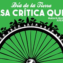 Masa Critica - Día de la Tierra. Design, and Traditional illustration project by Pablo Maquizaca - 04.27.2016