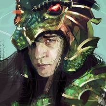 Caballero del Dragon / Shiryu. Animation, Traditional illustration, and Painting project by Ismael Alabado - 06.01.2016