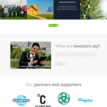 Rediseño web: Mongoose Energy (UK) Ein Projekt aus dem Bereich Webdesign und UX / UI von Manuel Ortiz Domínguez - 14.12.2015