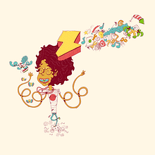 Autoretrato. Un projet de Animation, Conception de personnages et Illustration traditionnelle de Molly Yllom - 18.03.2014