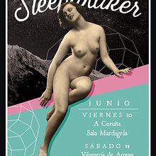 Sleepwalker Poster. Collage, Graphic Design, and Music project by Dani Cambeiro - 06.06.2016