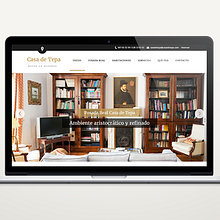 Web Hotel Casa de Tepa. Un proyecto de Diseño Web de Anna Llopis - 06.01.2016