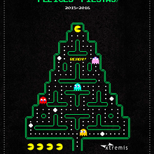 Newsletter Navidad para Xtremis. Un proyecto de Diseño gráfico e Ilustración tradicional de Anna Llopis - 07.03.2016