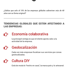 Tendencias Globales que afectan a las empresas. Marketing project by EAE Business School - 06.07.2016
