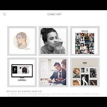 nueva web conectart. Web Design project by David Hernanz - 06.07.2016