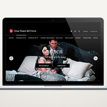 Propuesta de diseño web para Teatre del Liceu. Un proyecto de Diseño Web de Anna Llopis - 16.04.2016