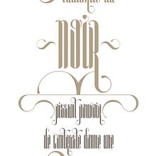hyperfuente. Calligraph, Design, Graphic Design, T, pograph, and Writing project by Àngela Konstantinoff - 06.07.2016